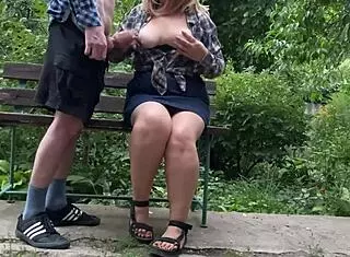 Mother-In-Law's Gorgeous Natural Tits Covered In My Warm Cum