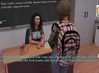 Step into the role of husband with a milf wife who doubles as stepmother. Navigate family dynamics in this intriguing game scenario number 46.