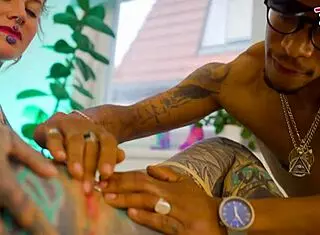 alternative babe just loves fucking that bbc