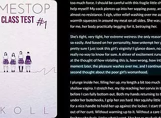 timestop the class test 1 audiobook erotica literotica audio story explores classroom face fucking in intriguing erotic narrative