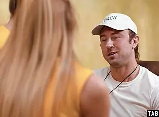 Petite Blonde Teens Khloe Kapri And Kyler Quinn Get Anal Pounded By Coach In Ffm Threesome