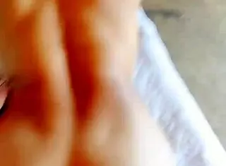 subtle doggystyle hints with loud moans from petite latina brunette