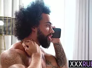 Intense wet sex and slippery body massage with big ass milf Lacey Jayne outdoors.