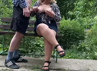 Mother-In-Law's Gorgeous Natural Tits Covered In My Warm Cum