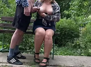 Mother-In-Law's Gorgeous Natural Tits Covered In My Warm Cum