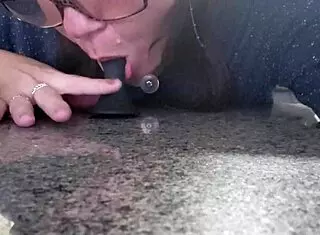 Wanna train some hot oral skills with sucking and deepthroat action?