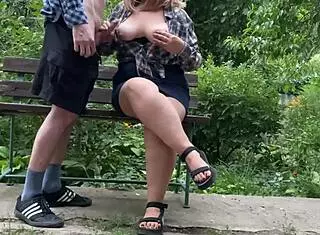 Mother-In-Law's Gorgeous Natural Tits Covered In My Warm Cum