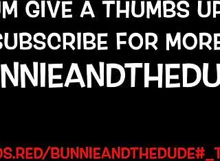 I guide you to finger my hairy wet pussy until squirting orgasm hits hard - BunnieAndTheDude.