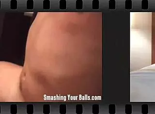 Hey, we're two hot milfs ready to kick and bust your tiny balls hard