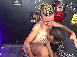 Corno Watches Liberal Wife Take Hard Cock And Ass Slaps In Bar