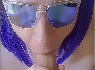 Mature Mom Boldly Deepthroats Huge 8 Inch Uncut Cock And Swallows Every Drop Of Cum