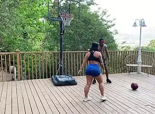Basket Ball Game Turns Into Sex Rome Major Fucks Monica Santhiago With Big Black Cock Interracial