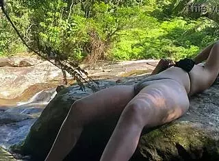 Wife Big Ass Hot Fucking In The Bush