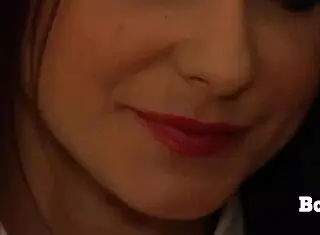 Naughty Lesbian Slave Fingering and Kissing Horny Madame in Bdsm Domination Scene