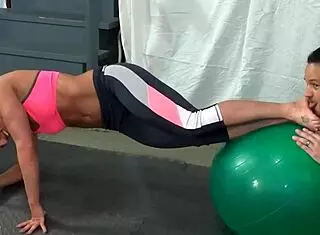 Fitness Trainer Larissa Louder Allows Foot Licking and Smelling During Yoga Poses