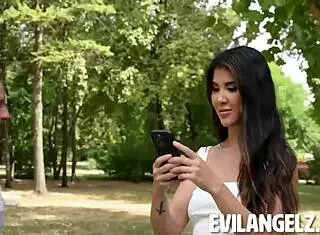 lady dees impromptu shoot a steamy anal with david perry