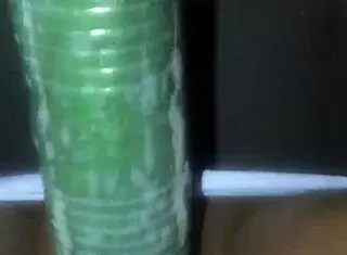 Why does Kissesxxx fuck a cucumber in public with ebony squirting and cumshot?
