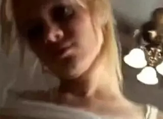 Horny Beauty Girl Shows Off Nice Natural Tits In Lingerie