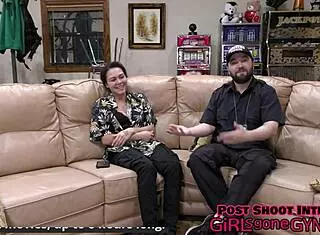 Neighbor Mara Luv Explores First Gyno Exam With Pierced Nipples And Anal Fingering In Latex Gloves