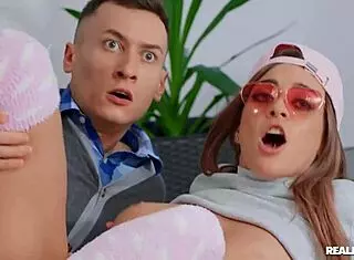 Ariana Aimes Devours Massive Valentines Cock