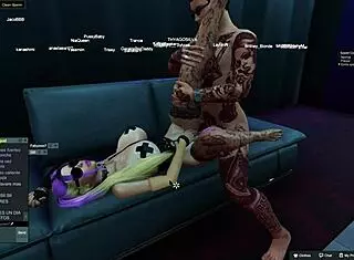 3DXChat LoliVix 80 Stupid Blonde Airhead Anal Whore Gets Destroyed Anally Vaginally Orally At Club