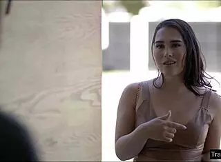 Beautiful Transgender Fucks Guy Hard In Anal!