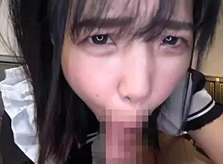 i ride that cock in pov until creampie hits my skinny japanese pussy deep