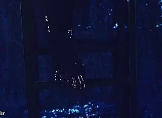 Hey, latex milf Arya Grander teases with big ass natural tits shiny fetish gloves