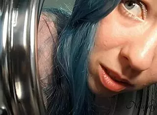 Step-Mom Stuck in Washing Machine Gets Big Cock Pounding in Tight Pussy