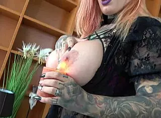 Slutty Witch Sabien Demonia Pisses In Mouth Spews On Cock Licks Floor While Getting Rough Anal Pound!