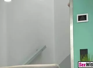 Stepbro fucks tiny Russian stepsis hard