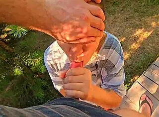 Rubbing Tight Panties on Horny Stepsister for Powerful Cumshot