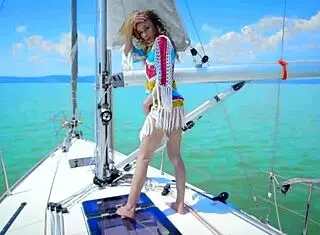 Hey, why are Amirah Adara and Angel Emily toying their hairy buttholes outdoors? Blonde and brunette lick pussies in lesbian dildo action!