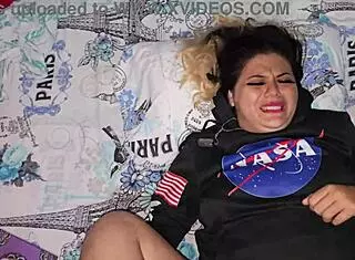 Oh Damn, Giving My Blonde Girl a Massive Cumshot!