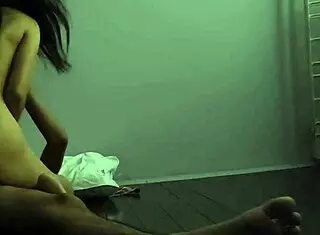 So this Myanmar amateur college girl is all horny, riding cock in cowgirl on her big ass during homemade Asian session.