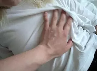 I said to my new co-worker, let's fuck at our in-service training in another city with blonde riding pov bent over cowgirl doggystyle quickie moaning