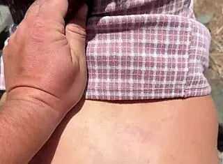 Why did this student teen skip school to pound her tight pussy with a huge dildo?