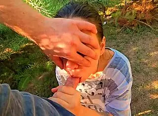 Rubbing Tight Panties on Horny Stepsister for Powerful Cumshot