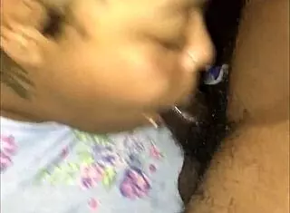 Sneaking Blowjob From My Step Aunt With Deepthroat And Swallow