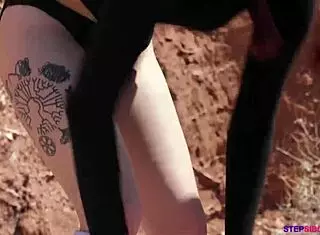 zoe oliver as stepdaughter keeps getting into trouble with big cock blowjob and riding