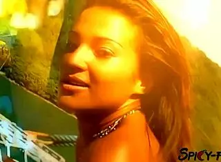 Brazilian actress takes anal in vintage striptease scene with clothes ripped off