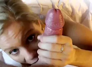 Petite Teen Blonde Gives Blowjob Before Wet Tight Pussy Gets Pounded