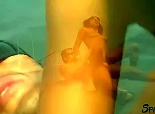 Brazilian actress takes anal in vintage striptease scene with clothes ripped off