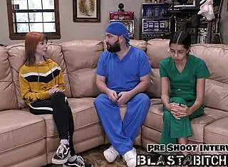 omg ditria rose takes that creampie from the doctor in pov with gloves and spreading action 😏