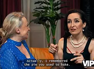 is this famous retro pornstar really my stepmom's best friend in czech stockings action?