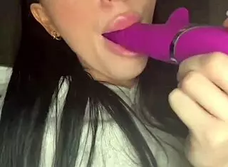 british exchange student hints at solo toy play with orgasmic vibes