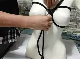 i uh tried tying my breasts like in that bdsm tutorial