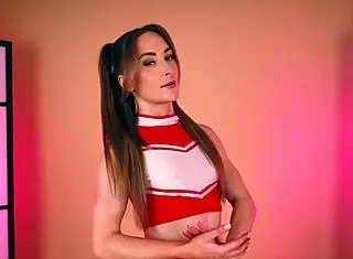 so i tried on these hot cosplay outfits like sexy bunny cheerleader kill bill and lara croft