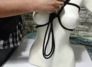 i uh tried tying my breasts like in that bdsm tutorial