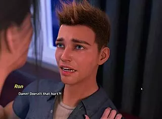 Hey, fucking my friend's stepmom got us caught in the act! 😱